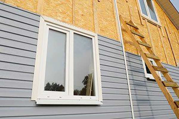 Siding installation